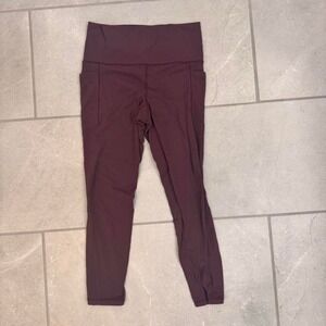 Athleta Salutation Stash Pocket 7/8 Size Small